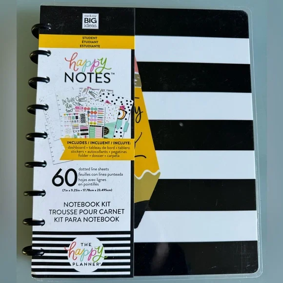 New Happy Planner Student Notebook Kit - Picture 1 of 7